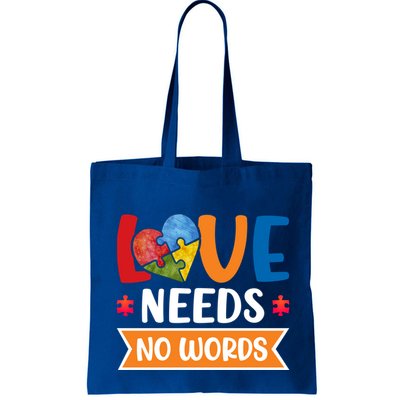 Love Needs No Words Autism Meaningful Gift Bag