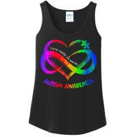 Love Needs No Word Autism Awareness  Teachers Ladies Essential Tank