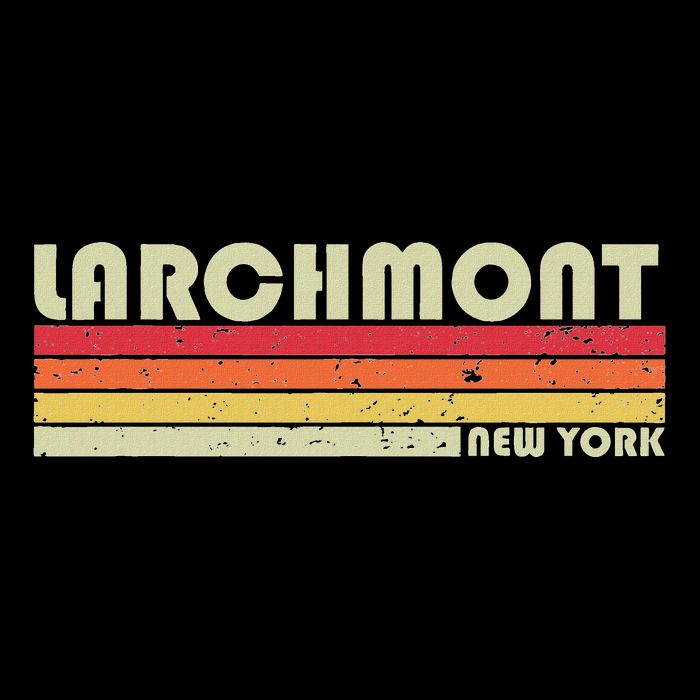 Larchmont Ny New York Funny City Home Roots Gift Retro 80s Visor