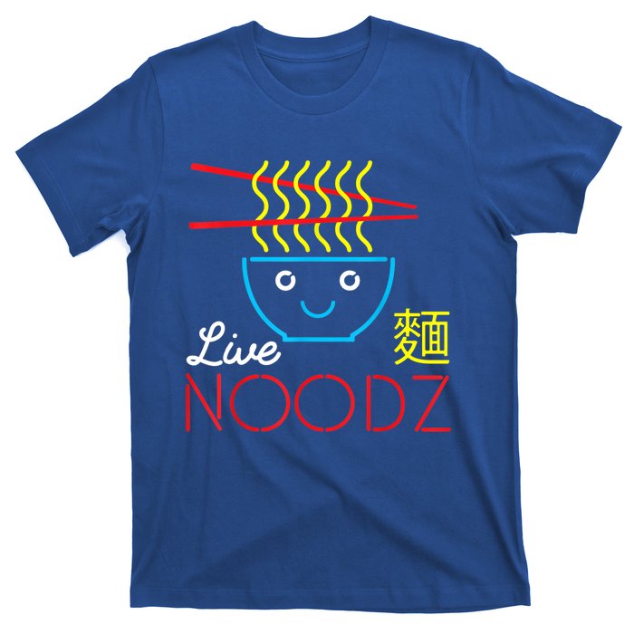 Live Noodz Noods Ramen Noodle Pho Funny Cute Gift T-Shirt