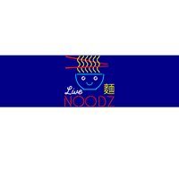 Live Noodz Noods Ramen Noodle Pho Funny Cute Gift Bumper Sticker