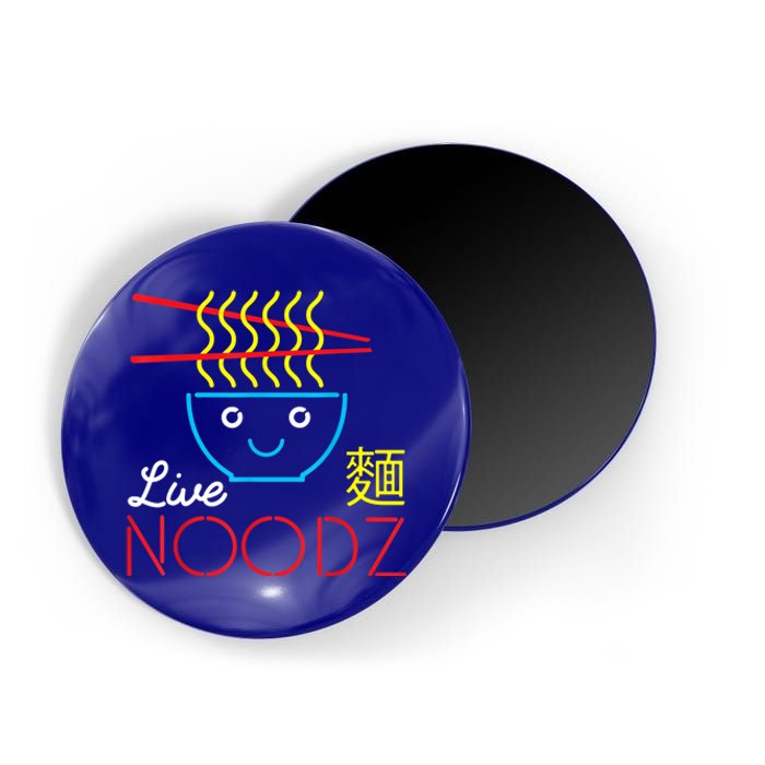 Live Noodz Noods Ramen Noodle Pho Funny Cute Gift Magnet