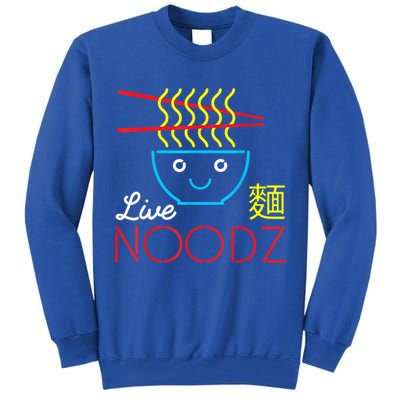 Live Noodz Noods Ramen Noodle Pho Funny Cute Gift Tall Sweatshirt