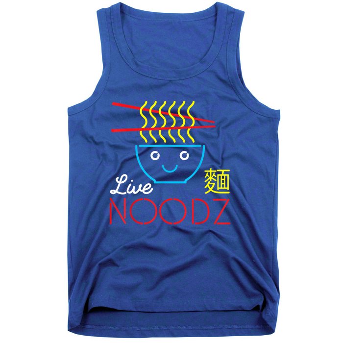 Live Noodz Noods Ramen Noodle Pho Funny Cute Gift Tank Top