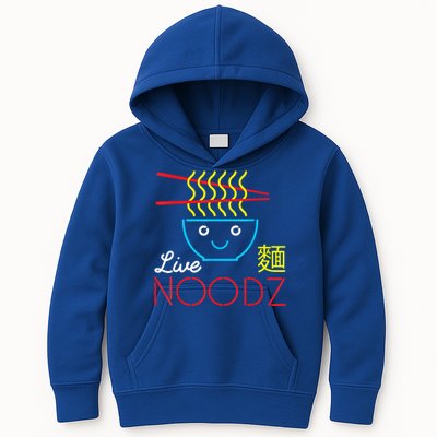 Live Noodz Noods Ramen Noodle Pho Funny Cute Gift Kids Hoodie