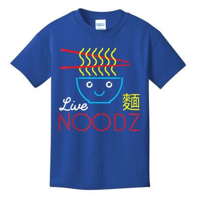 Live Noodz Noods Ramen Noodle Pho Funny Cute Gift Kids T-Shirt