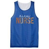 Leopard Nicu Nurse Appreciation Healthcare Workers Cute Gift Mesh Reversible Basketball Jersey Tank