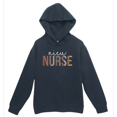 Leopard Nicu Nurse Appreciation Healthcare Workers Cute Gift Urban Pullover Hoodie