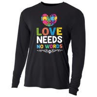 Love Needs No Words Cooling Performance Long Sleeve Crew