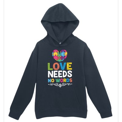 Love Needs No Words Urban Pullover Hoodie