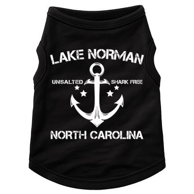 Lake Norman North Carolina Funny Fishing Camping Summer Gift Great Gift Doggie Tank