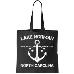 Lake Norman North Carolina Funny Fishing Camping Summer Gift Great Gift Tote Bag