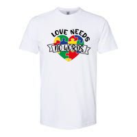 Love Needs No Words Softstyle CVC T-Shirt