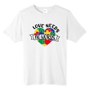 Love Needs No Words Tall Fusion ChromaSoft Performance T-Shirt