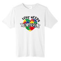 Love Needs No Words Tall Fusion ChromaSoft Performance T-Shirt