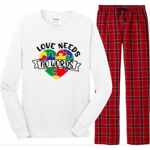 Love Needs No Words Long Sleeve Pajama Set