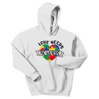 Love Needs No Words Kids Hoodie