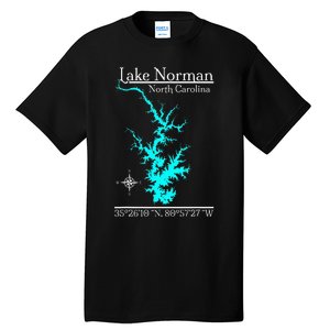 Lake Norman North Carolina Tall T-Shirt