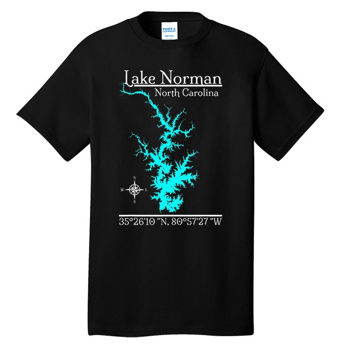 Lake Norman North Carolina Tall T-Shirt