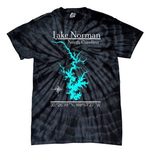 Lake Norman North Carolina Tie-Dye T-Shirt