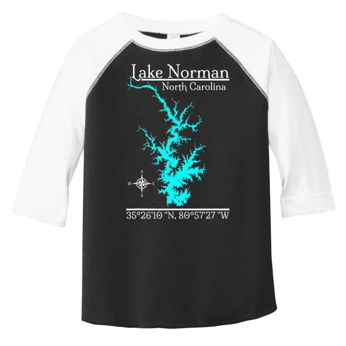 Lake Norman North Carolina Toddler Fine Jersey T-Shirt