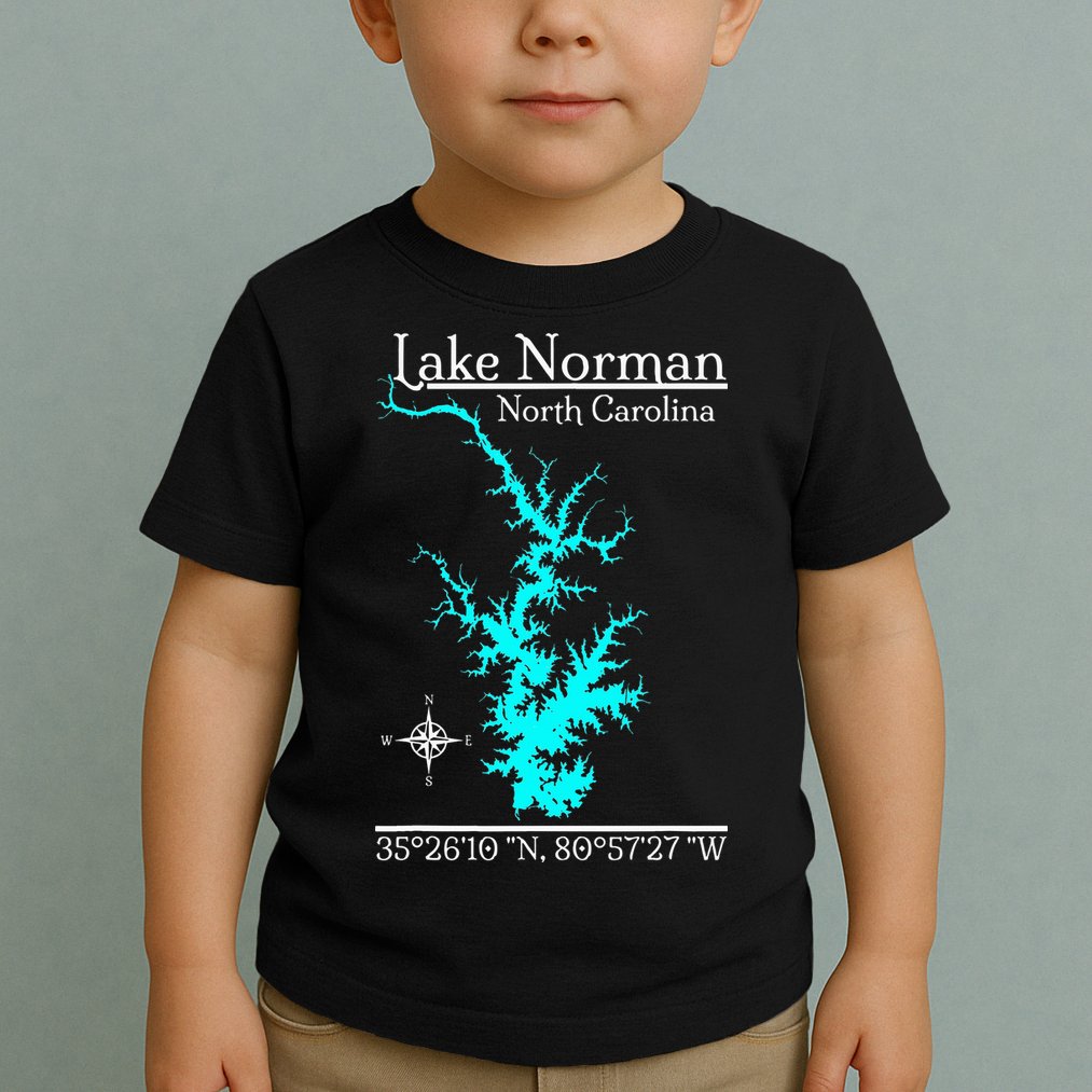 Lake Norman North Carolina Toddler T-Shirt