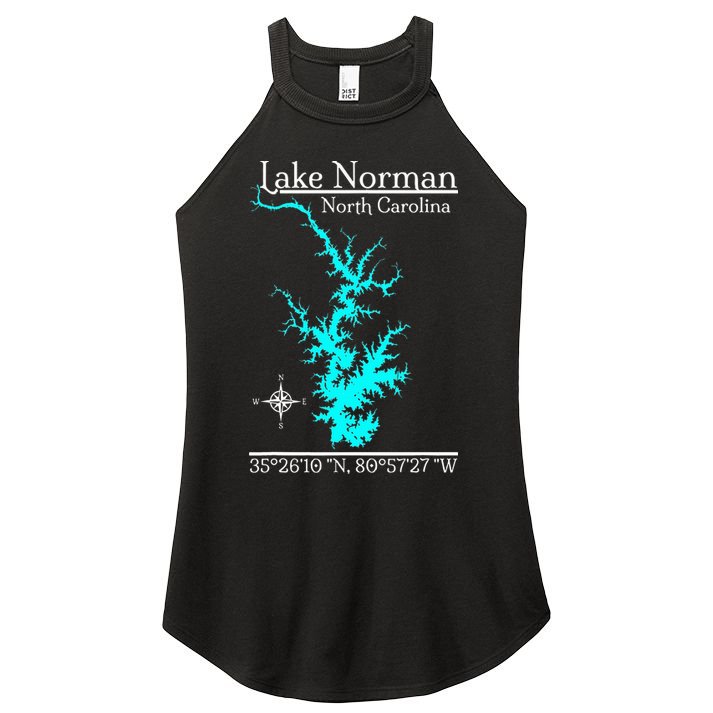 Lake Norman North Carolina Women's Perfect Tri Rocker Tank