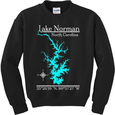 Lake Norman North Carolina Kids Sweatshirt