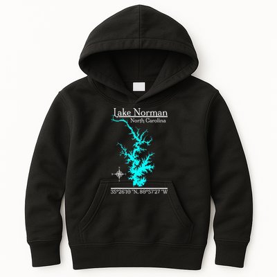 Lake Norman North Carolina Kids Hoodie