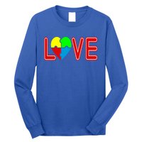 Love Needs No Words Autism Awareness Cute Gift Long Sleeve Shirt