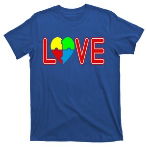 Love Needs No Words Autism Awareness Cute Gift T-Shirt