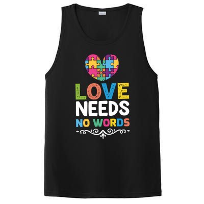 Love Needs No Words PosiCharge Competitor Tank