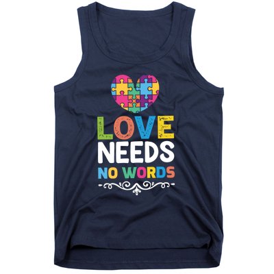 Love Needs No Words Tank Top