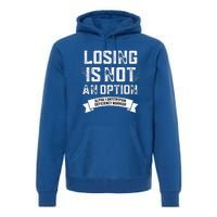 Losing Not Option Alpha1 Antitrypsin Deficiency Premium Hoodie