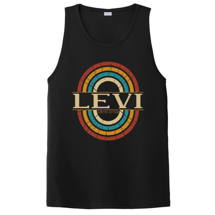 Levi Name Personalized Vintage Appreciation PosiCharge Competitor Tank