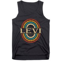 Levi Name Personalized Vintage Appreciation Tank Top