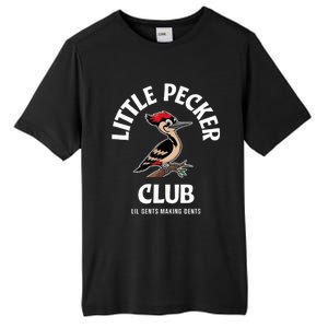 Little Nature Pecker Club Funny Woodpecker Tall Fusion ChromaSoft Performance T-Shirt