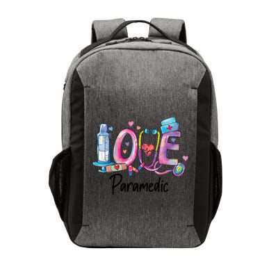 Love Nurse Paramedic Gift Vector Backpack