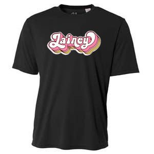 Lainey Name Personalized First Name Surname Cooling Performance Crew T-Shirt