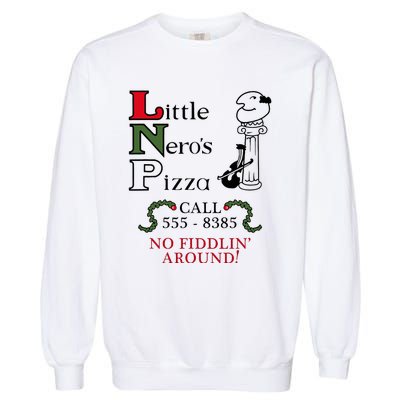 Little NeroS Pizza Garment-Dyed Sweatshirt