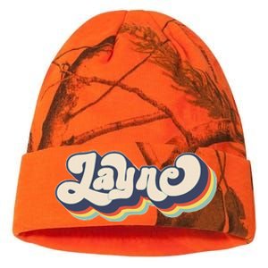 Layne Name Personalized Surname First Name Layne Kati Licensed 12" Camo Beanie