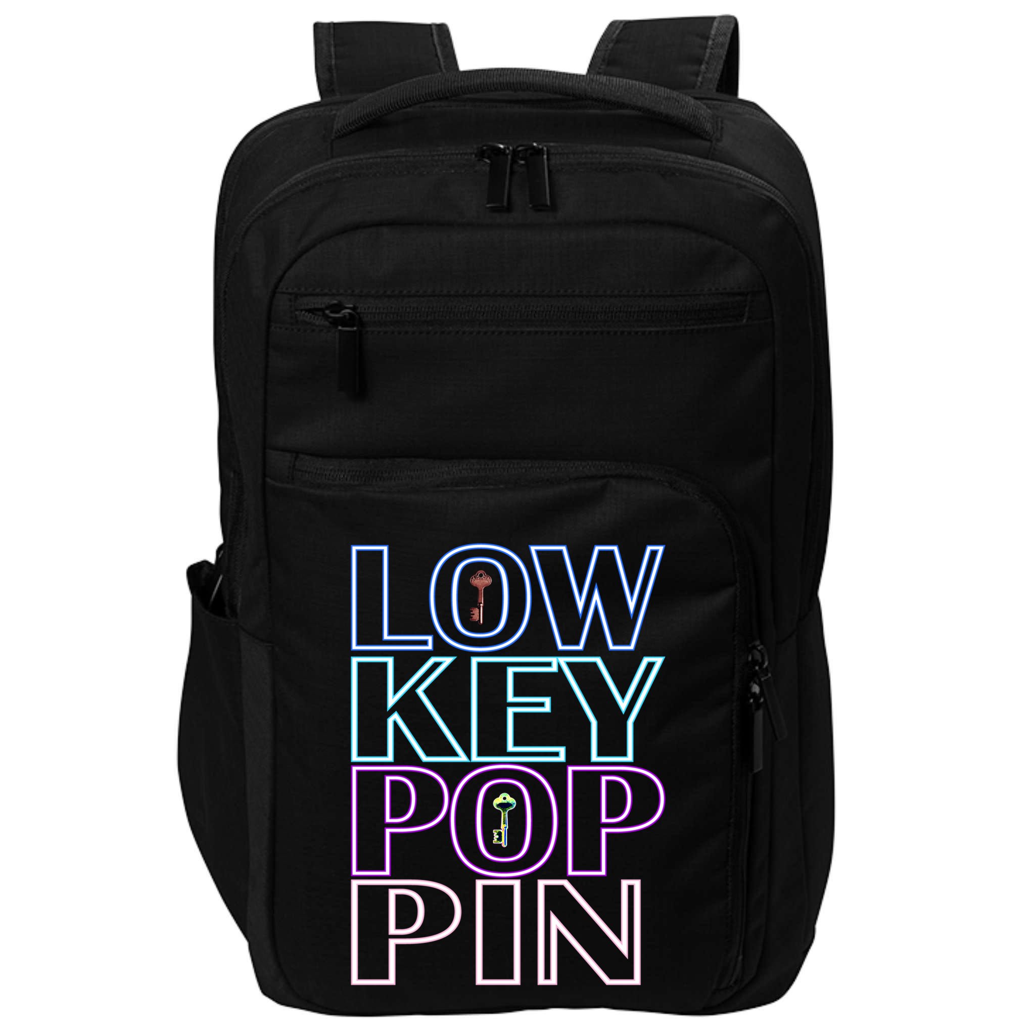 Lowkey Neon Poppin Gift Impact Tech Backpack