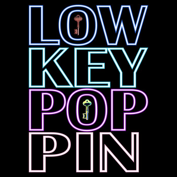 Lowkey Neon Poppin Gift Drawstring Bag