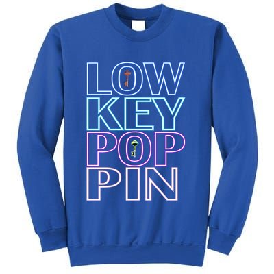 Lowkey Neon Poppin Gift Sweatshirt