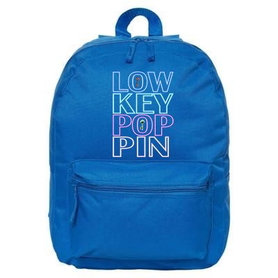 Lowkey Neon Poppin Gift 16 in Basic Backpack