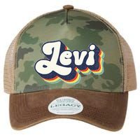 Levi Name Personalized Surname First Name Levi Legacy Tie Dye Trucker Hat