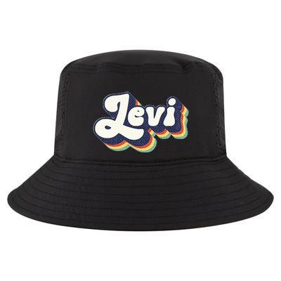 Levi Name Personalized Surname First Name Levi Cool Comfort Performance Bucket Hat