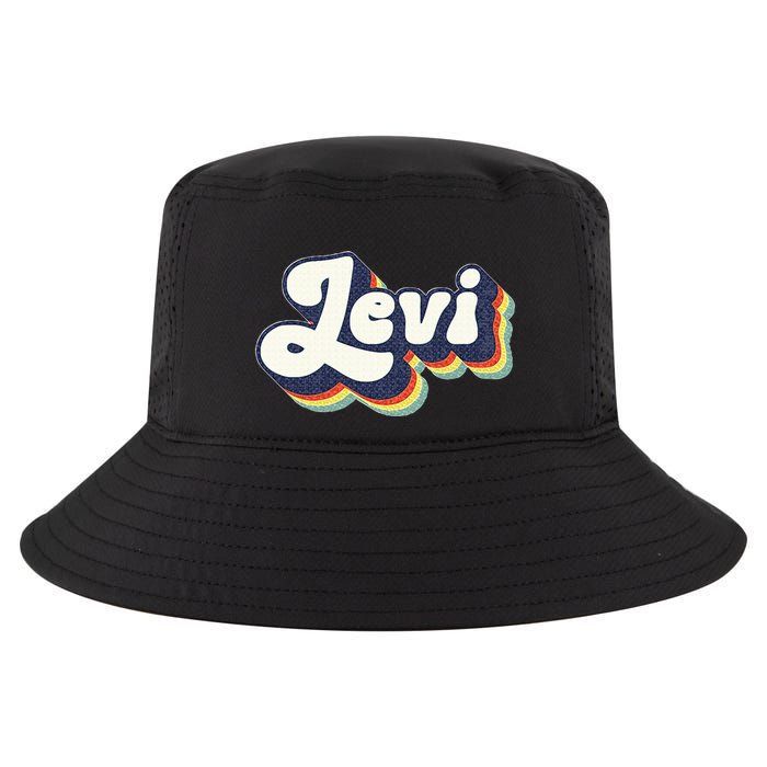 Levi Name Personalized Surname First Name Levi Cool Comfort Performance Bucket Hat