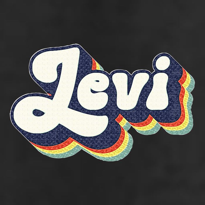 Levi Name Personalized Surname First Name Levi Cool Comfort Performance Bucket Hat