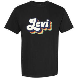 Levi Name Personalized Surname First Name Levi Garment-Dyed Heavyweight T-Shirt